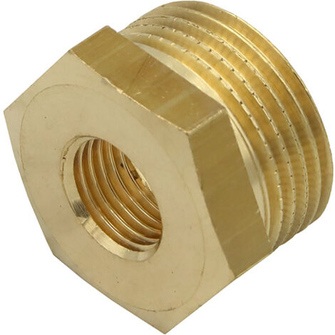 Messing Reduzierstück 1/4" IG auf 3/4" AG Reduzierung Redstück