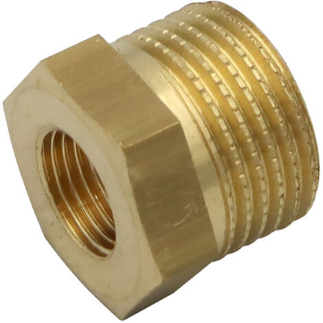 Messing Reduzierstück 1/8" IG auf 3/8" AG Reduzierung Übergangsstück
