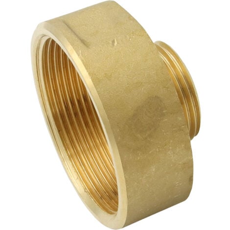 GENERAL FITTINGS Messing Reduzierung Reduzierstück Übergangsstück 2 auf 1 Zoll
