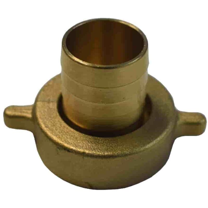 Klasebo® Schlauchverschraubung Messing, 1/4 Zoll Ig, 25mm