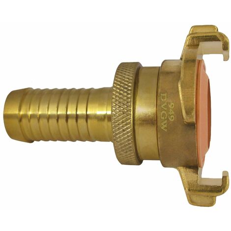Messing Trinkwasser GK-Saugkupplung 3/4 Zoll / 20 mm