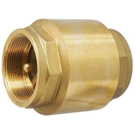 Messing-Universal-Rückschlagventil EUROPA® DN 50 - 2'' IG x 2'' IG