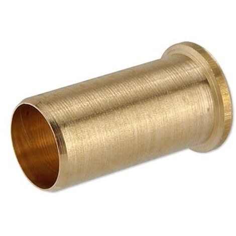 Messing-Verstärkungshülse für Weich-Kupferrohr 12 x 1 mm