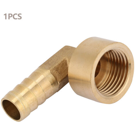 Messing-Winkelverschraubung G1/2 für Schlauch, Verbindungsstück, Gelenkadapter (12 mm)