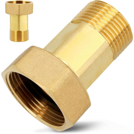 MESSINGFITTING 1/2x3/4 FÜR WASSERZÄHLER