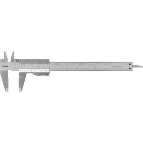 Messschieber, 200mm, mit Schraube Begrenzen Sie 26700609