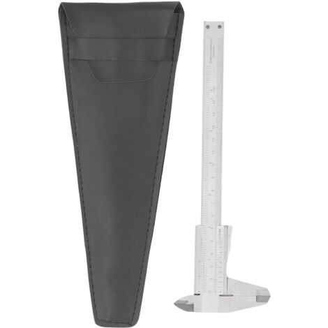 Messschieber aus Edelstahl, misst bis zu 150 mm und 6 Zoll mit einer Genauigkeit von 0,05 mm.