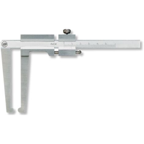 Messschieber inox für Bremsscheiben mit Schleppschieber 60 mm für PKW