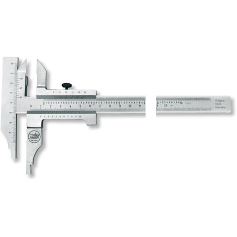 Messschieber MULTIPRE inox mit Spitzen mit höhenverstellbarem Schnabel 600 mm Messbereich 150 mm