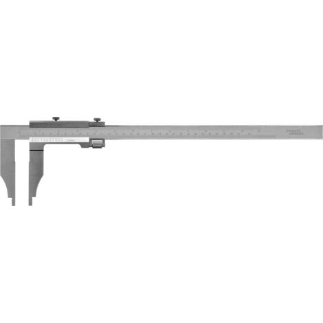 Messschieber Werkstatt ohne Spitze Feineinstellung 500x150mm FORMAT