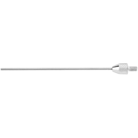 Messuhrspitzen, Flachspitzen, universelle Messuhrnadel aus Wolframstahl, Schaftanzeiger M2,5 für Messuhren (R1.0)