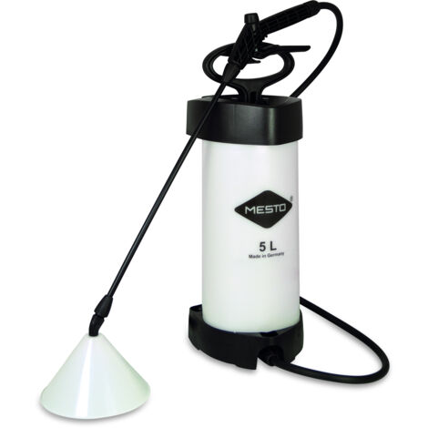 MESTO Drucksprühgerät, 5 L Inklusive Spritzschirm 4 Stk