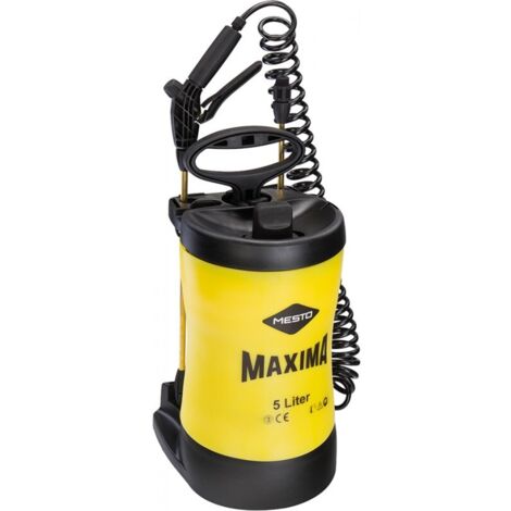 Mesto Pulvérisateur a pression Maxima, 5 l, jaune