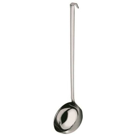 Mestolo da cucina in acciaio inox con gancio 9 cm rivadossi