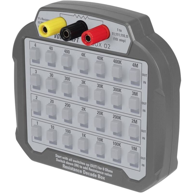 Voltcraft - Mesure à décades r-box 02 Résistance 1 %