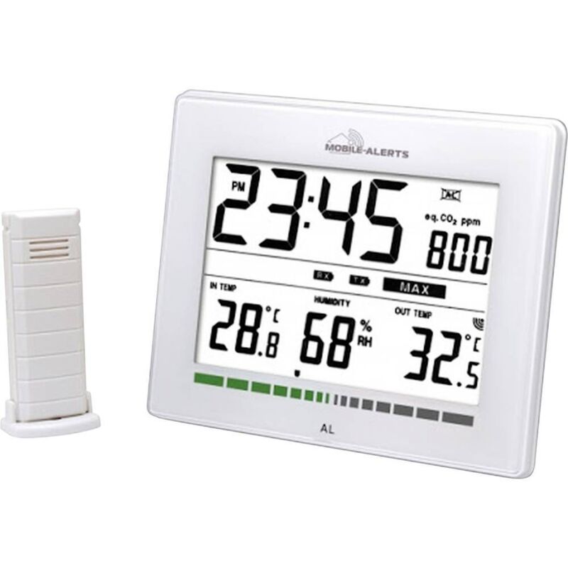 Mesure du taux de CO2/ Affichage du taux de CO2 Techno Line MA10402