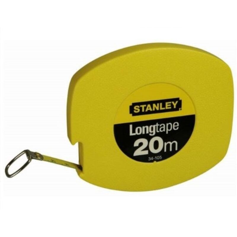 Mesure Longue Acier 20m 9 5mm boîte fermée Stanley 3253560341053