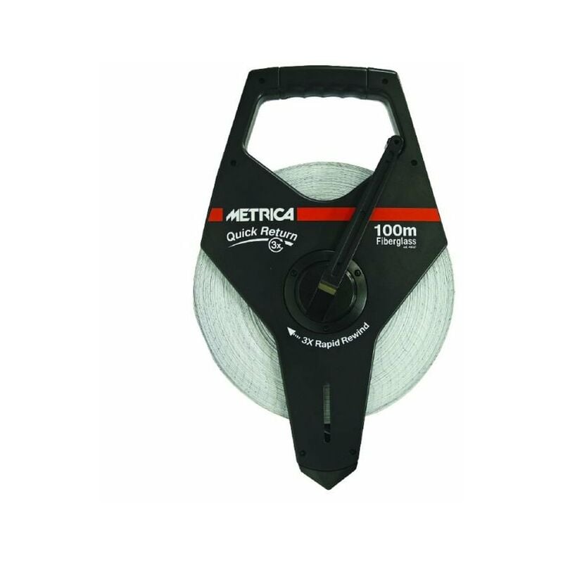 Metrica - Mesure longue fibre Quick return 100m x 13mm - 40027