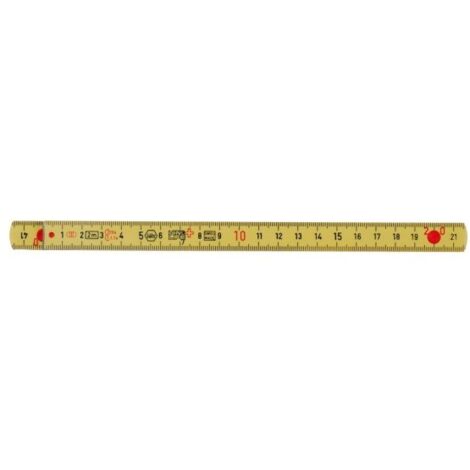 Mesure pliante matiére synthétique 2m Stanley