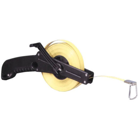 Mesure roulante longue ruban acier - 50 mètres