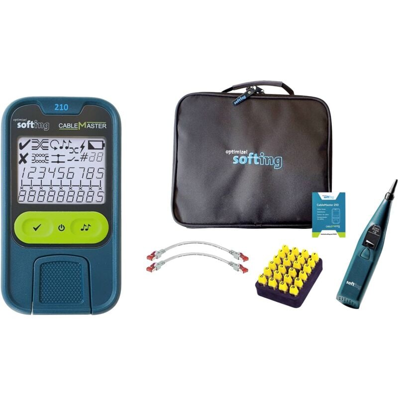 Softing - Mesureur de câbles 226112 CM210kit réseau Q058123