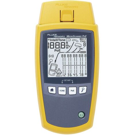 Mesureur de câbles 5018508 Fluke Networks MS-POE audio/vidéo, réseau, télécommunication