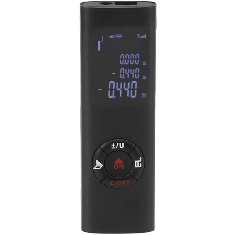Mesureur de Distance Laser portatif de haute précision, Distance de mesure maximale de 40m 131 pieds