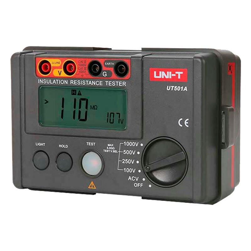 Uni-t - Mesureur de résistance d'isolation 2500v Ac 600v Ut502a Ut502a