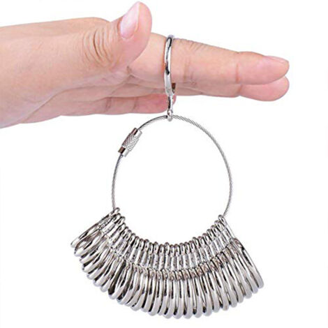 [Mesureur de taille de bague] Débloqué pour serti [mesure précise démontable]