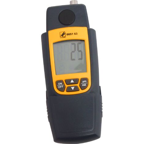 Mesureur d'Épaisseur de Revêtement par Induction Magnétique 0–1200 µm – Peinture, Galva, Chrome  Réf. 005163 - WILMART