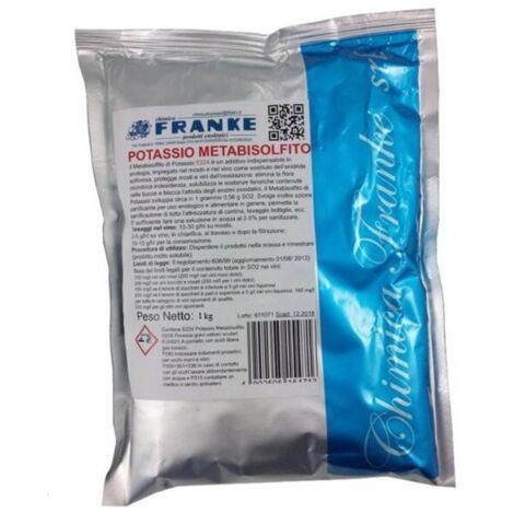 Metabisolfito Di Potassio G  250            Franke