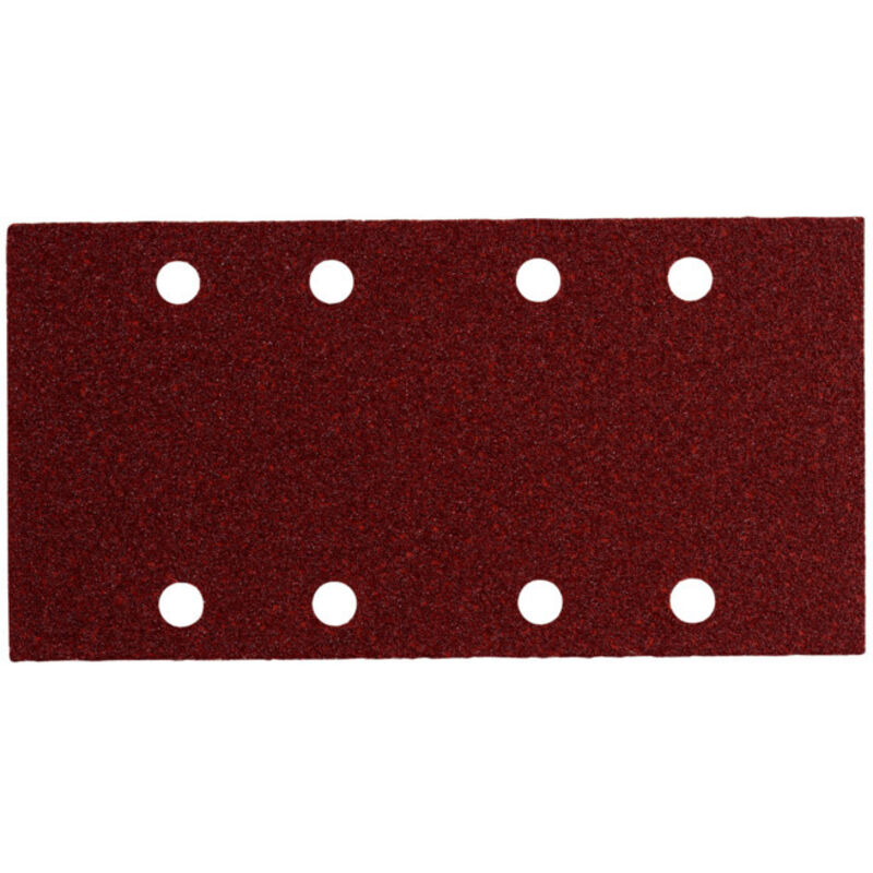 10 feuilles abrasives auto agrippantes 93 x 185 mm p 100 b+ pour ponceuse vibrante 625768000 Metabo