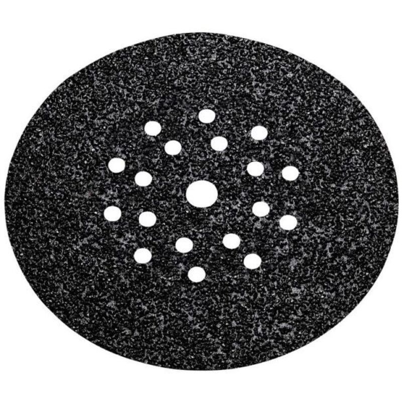 10 Feuilles abrasives auto agrippantes 225 mm p 16 sic pour ponceuse à bras 626640000 Metabo