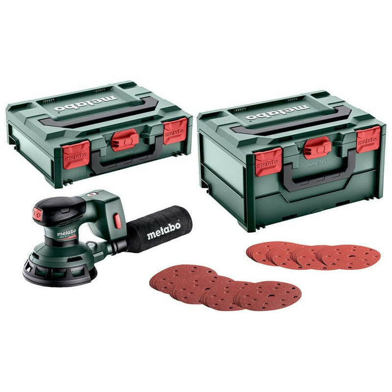 Metabo - Ponceuse excentrique 18V Ø125 mm (Produit seul) sxa 18 ltx 125 bl avec accessoires dans x 691200000