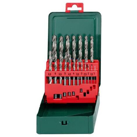 METABO 19PCE HSS GROUND DRILL BIT SET
