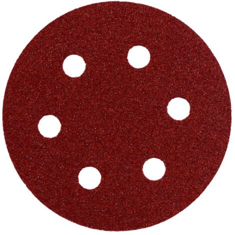 Metabo 25 fogli abrasivi autoaderenti 80 mm, P 40, serie professional, per legno e metallo, per levigatrici roto-orbitali (624051000)