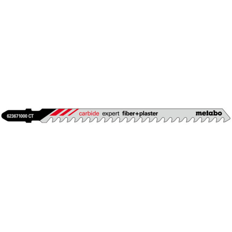 Metabo Lame de scie sauteuse 'expert fiber + plaster' 106/ 4 3 mm hm 3 pièces