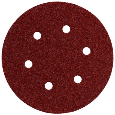 METABO 5 Disques abrasifs auto.150mm P 80 pour ponceuse