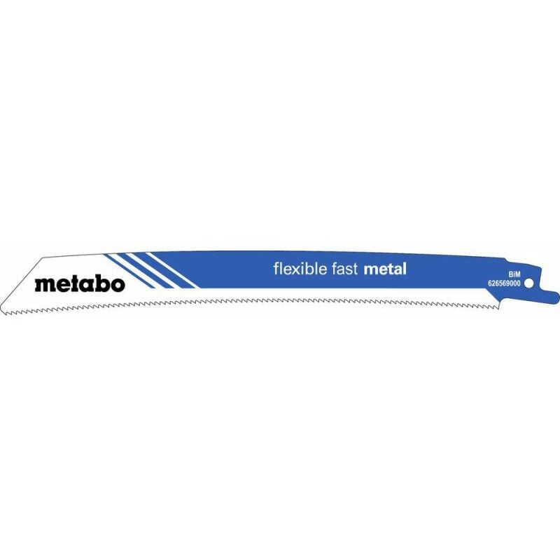 Metabo - 5 lames de scie sabre « flexible fast metal » 225 x 0,9 mm (626569000)
