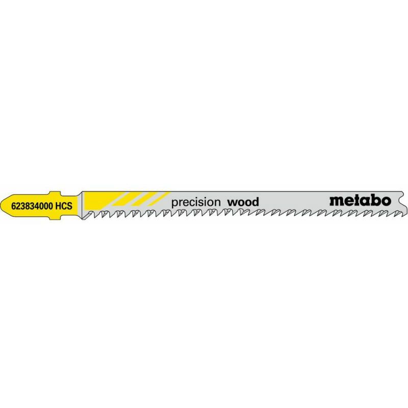 Metabo - 5 lames de scie sauteuse « precision wood » 91 2,2 mm (623834000)