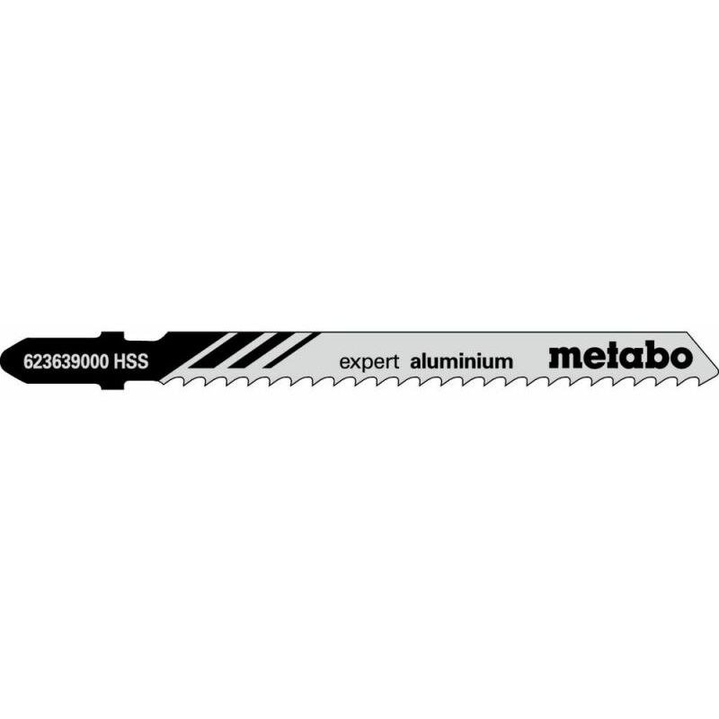Metabo - 5 lames de scie sauteuse « expert aluminium » 74/3,0mm (623639000)