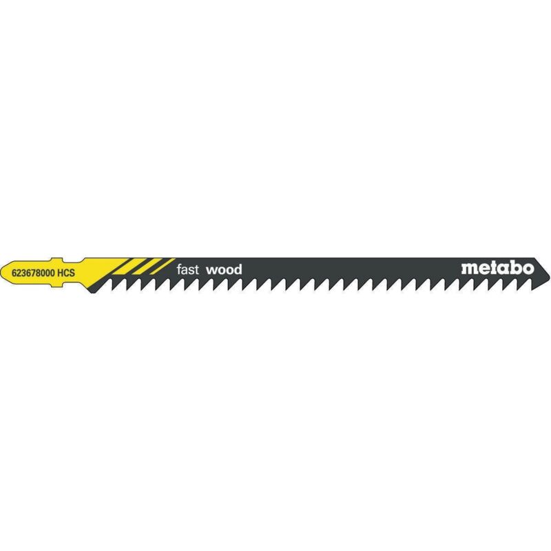 Lames de scie sauteuse professionnelle longueur utile 150mm pas de dent 4mm HCS rectifié