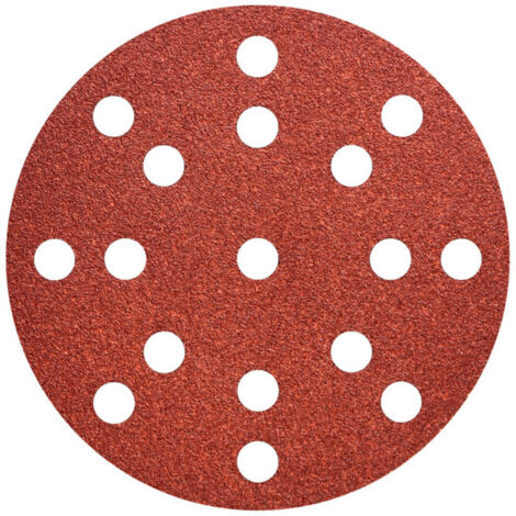 Metabo 50 Feuilles abrasives auto-agrippantes 125 mm, p80, bois + métal, « multihole » (626850000)