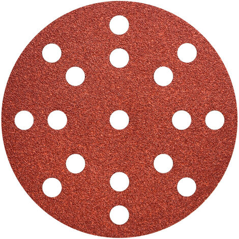 METABO 50 Haftschleifblätter 125 mm, P60, Holz + Metall, multi-hole (626849000)