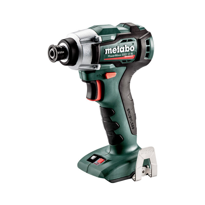 Image of Metabo - Avvitatore a impulsi a batteria 12V PowerMaxx SSD12BL senza batteria senza caricatore in valigetta