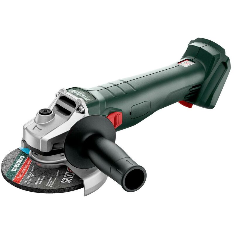 Image of W 18 l 9-125 Quick 18V 125mm Angle Grinder Body Only With x 165L - Metabo