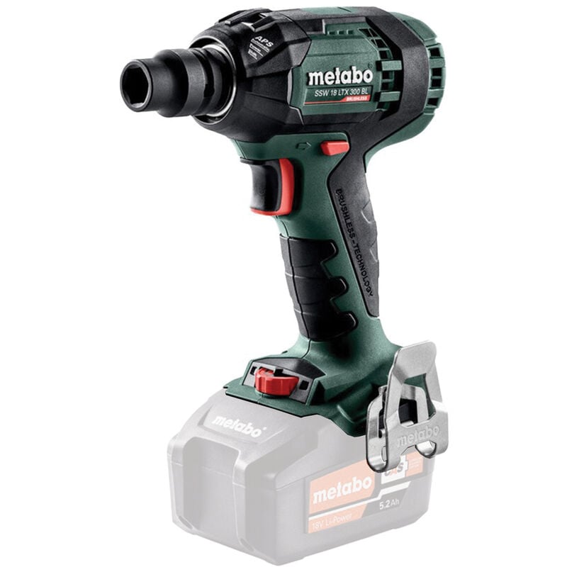 Metabo - SSW18LTX300 body 18v Impact wrench 1/2' square drive