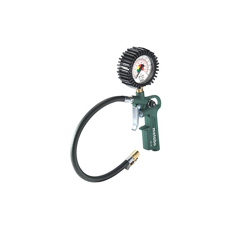 

Metabo 602233000 602233000-Inflador/Medidor De Presión De Neumáticos Rf 60 Longitud De Manguera 35 Cm, Verde