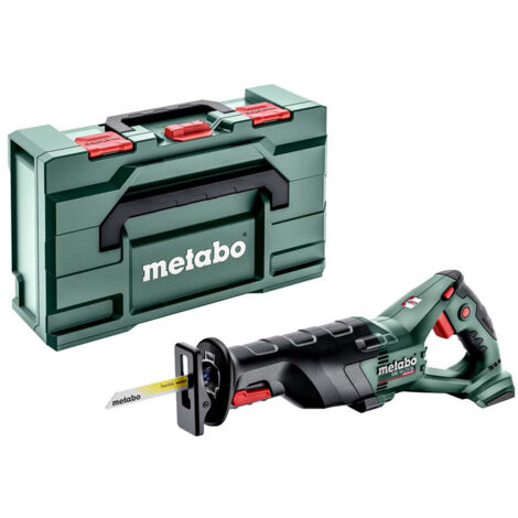 Metabo 602266840 SSE 18 LTX Compact Sabre Saw 18V Bare Unit + metaBOX MPTSSE18LTX