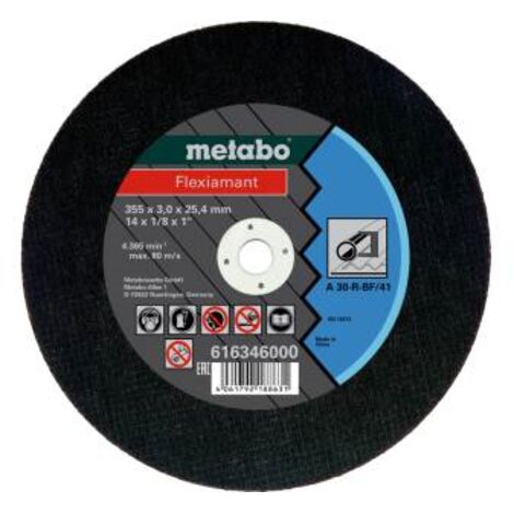 Metabo 616346000 accessorio per smerigliatrice angolare Fresa a disco Fresa a disco